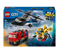 LEGO City 60462 Śmigłowiec, wóz strażacki i łódź podwodna - 1284268 - zdjęcie 1